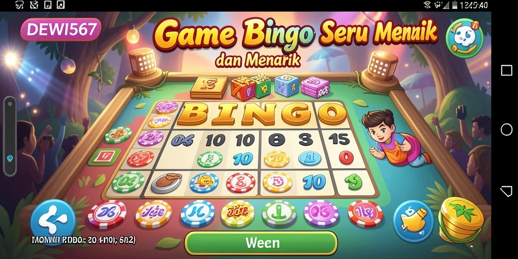 Tampilan gameplay DEWI567 yang seru dan interaktif.