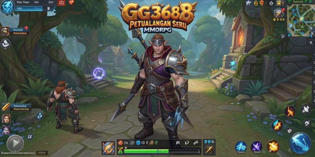 Tampilan gameplay <strong>GG368</strong> yang menakjubkan dalam dunia MMORPG.