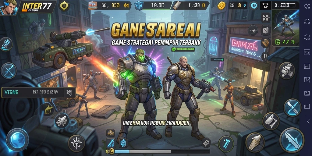 Gameplay INTER77 yang seru dan menantang dalam membangun kerajaan.