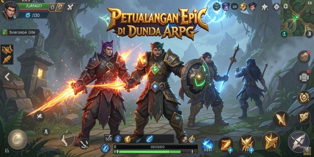 Tampilan gameplay JUARAGO yang menarik dan penuh aksi.