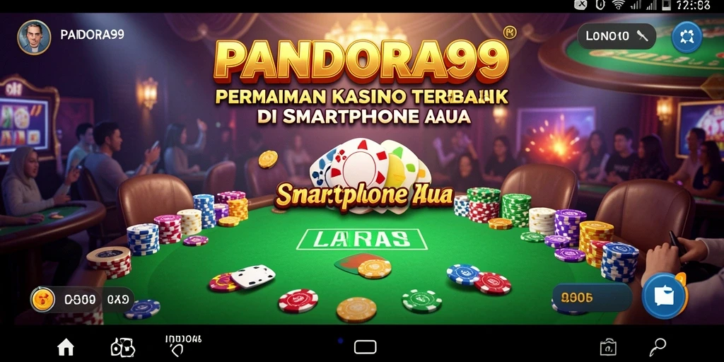 Tampilan gameplay Kasino yang menarik di PANDORA99.