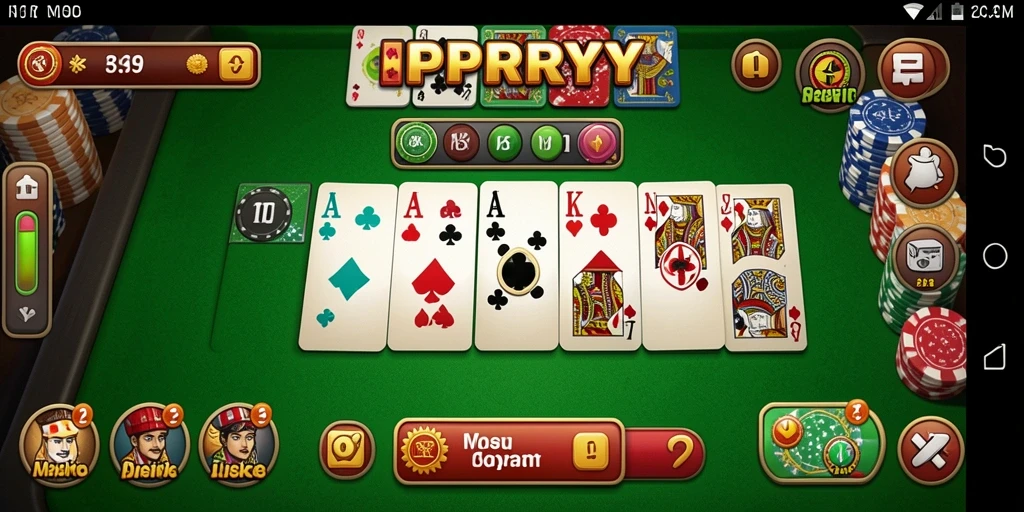 Screenshot gameplay PPRRYY menampilkan aksi seru permainan Domino.