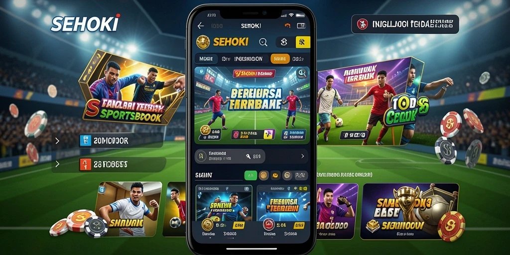 Tampilan gameplay SEHOKI yang menarik dan dinamis dalam Sportsbook.