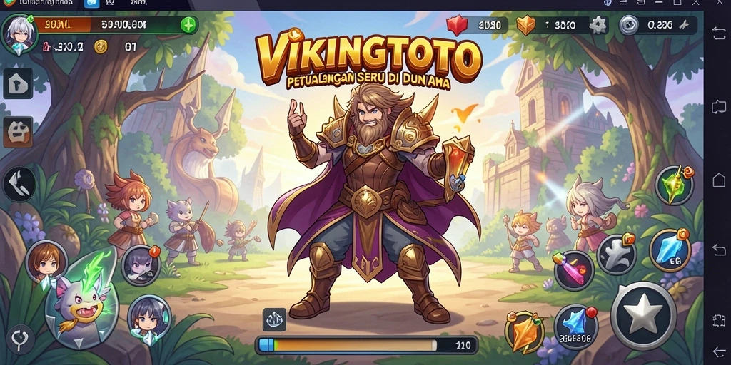 Tampilan menarik dari gameplay <strong>VIKINGTOTO</strong> di dunia Anime.